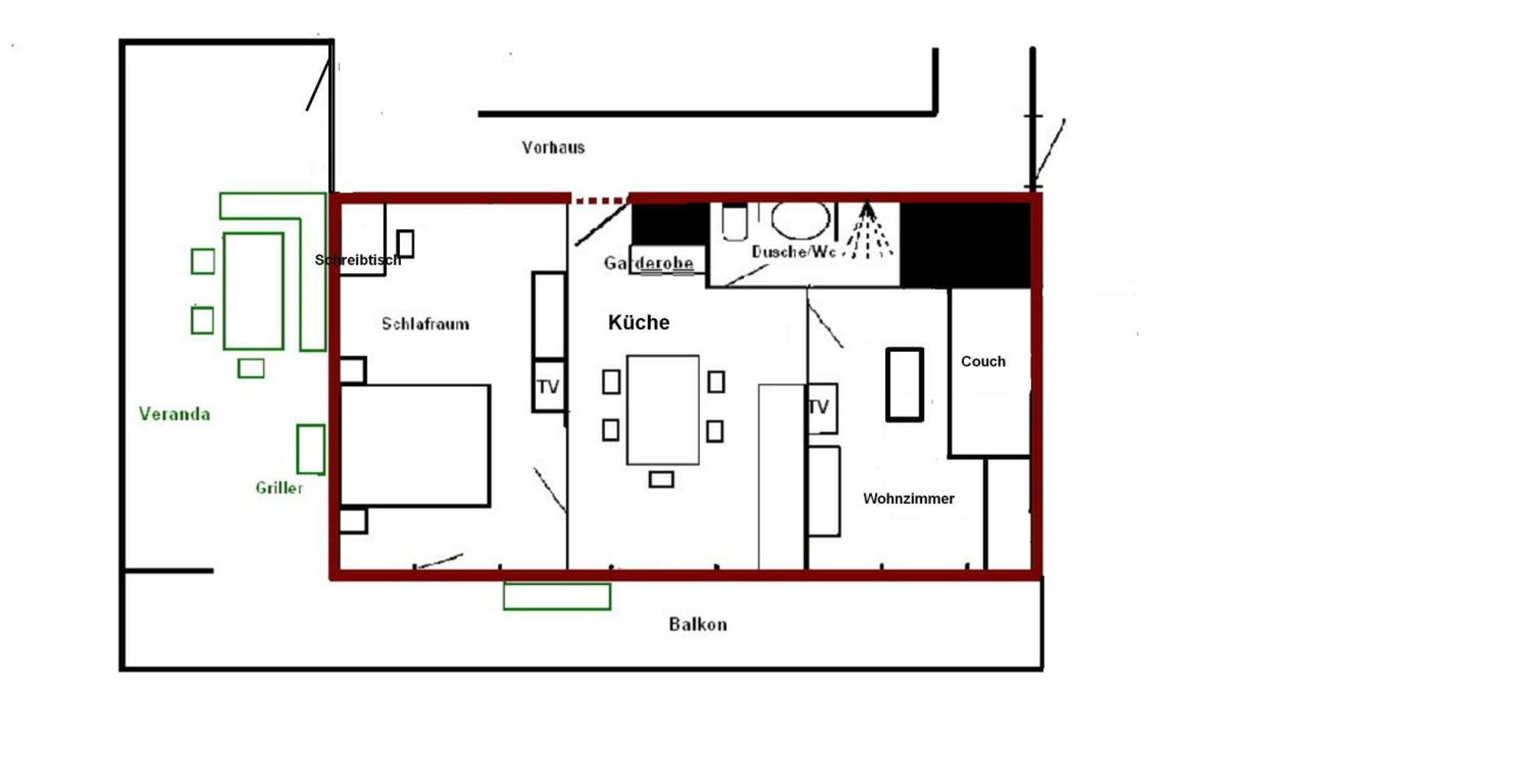 Apartment Seber Stuhlfelden Eksteriør billede